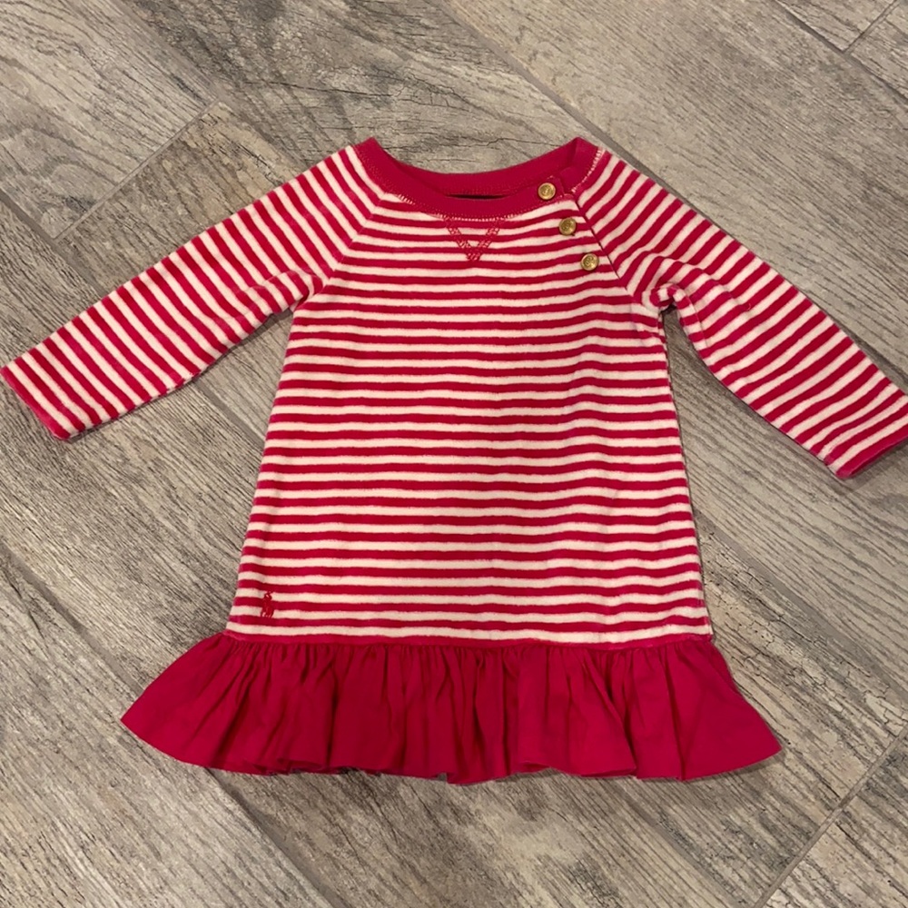 Toddler Girl Ralph Lauren Dress - 9m
